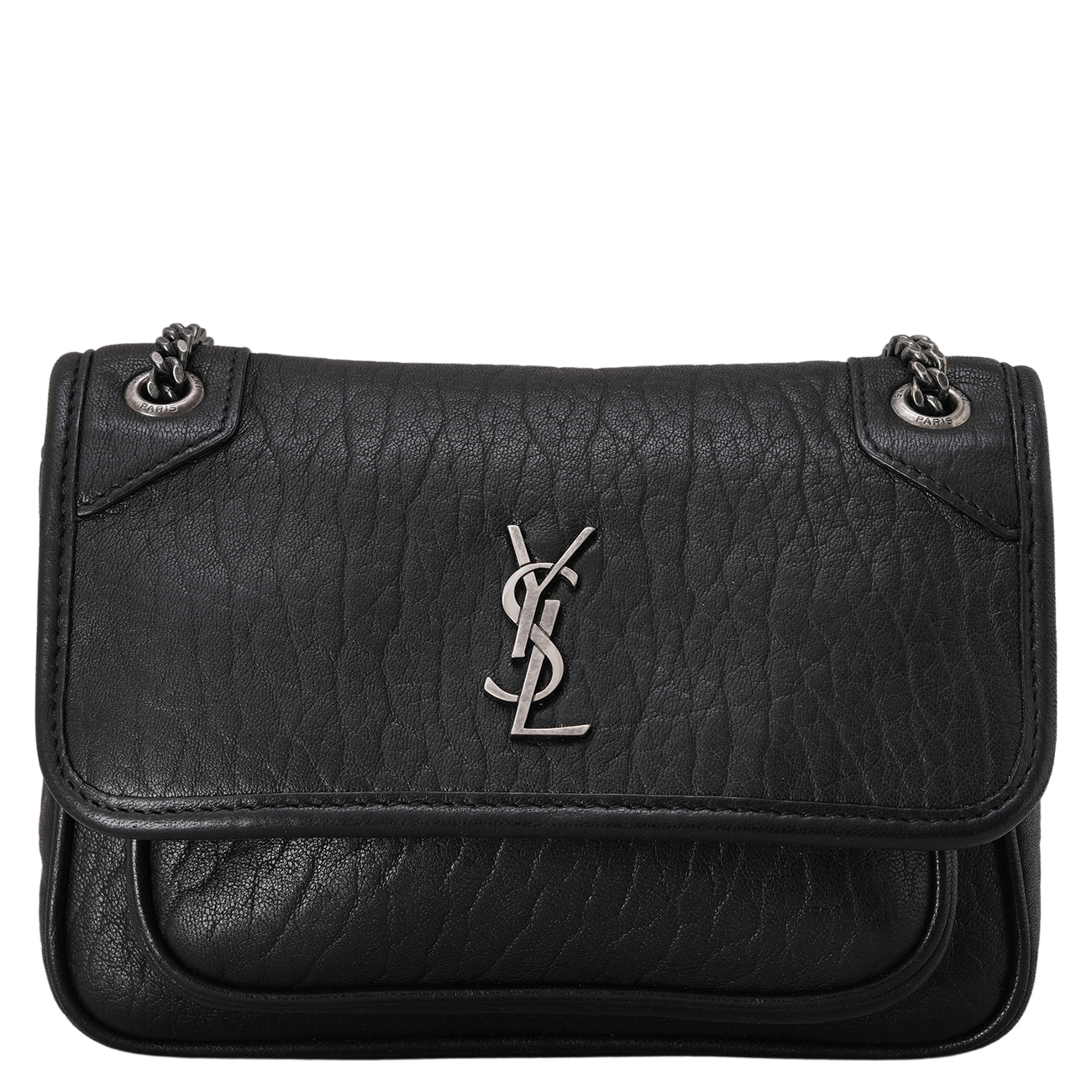 YVES SAINT LAURENT(USED)생로랑 828736 램스킨 니키 미니 숄더백